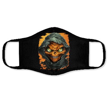 Discover Halloween Spooky Cartoon Mummy Face Masks