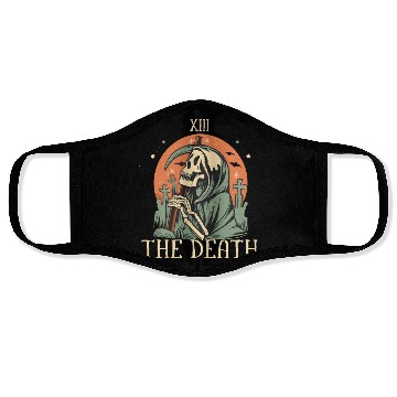 Discover The Death Magic Tarot Skeleton Halloween Face Masks