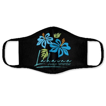 Discover Hawaiian Hibiscus: Lahaina - Always Remember Face Masks