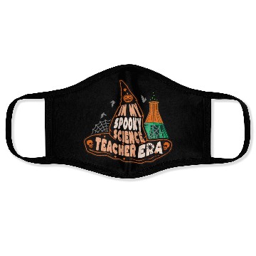 Discover In My Spooky Science Teacher Era Witch Face Masks