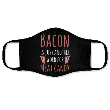 Discover Bacon Meat Candy Face Masks