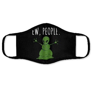 Discover Ew People Alien Snowman Face Masks