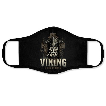 Discover viking warrior Face Masks