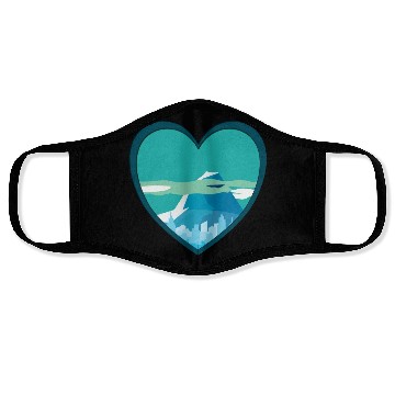 Discover Blue mountain Face Masks