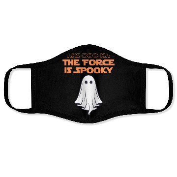 Discover Ahs-Booka: Force is Spooky Halloween Gift Face Masks
