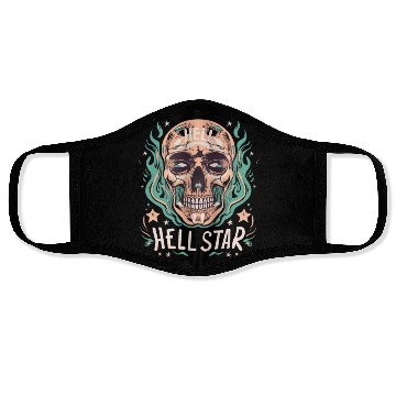 Discover Hell star Face Masks