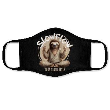 Discover Slow Flow: Yoga, Sloth Style Face Masks