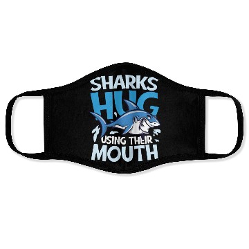 Discover Sharks Hug Using Their Mouth for a Surfer Shark Face Masks