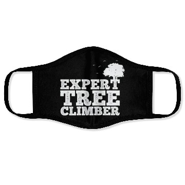 Discover Expert Tree Climber Nature Forests Leaves Face Masks
