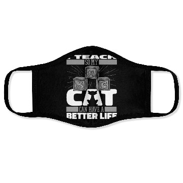 Discover Daycare Teacher Cat Face Masks