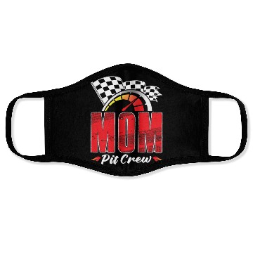 Discover Mom Pit Crew Face Masks
