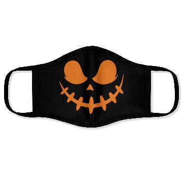 Discover Jack O Lantern Scary Carved Pumpkin Face Halloween Face Masks