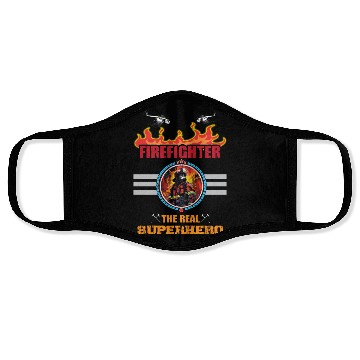 Discover Fire Fighter Face Masks-Superhero Face Masks