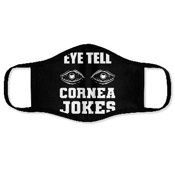 Discover Cornea Jokes Medical Staff Gift Face Masks