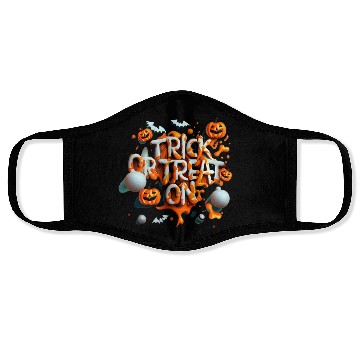 Discover Trick or treat. Halloween Face Masks