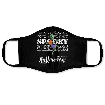 Discover Spooky Season Zombie Halloween Fall Face Masks
