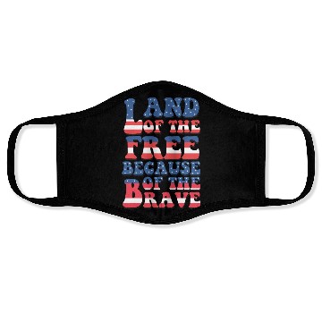 Discover Land of the free Face Masks