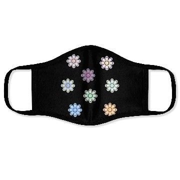 Discover Colorful Flowers Face Masks