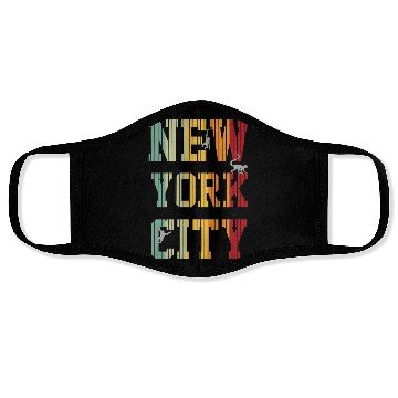 Discover New York City Monkey Face Masks graphique