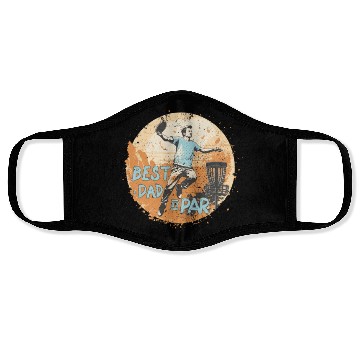 Discover Disc-Golf-Player Disc-Golfing Game Father's Day Face Masks