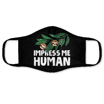 Discover Sloth Cool Face Masks