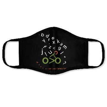 Discover Cycling for life Face Masks