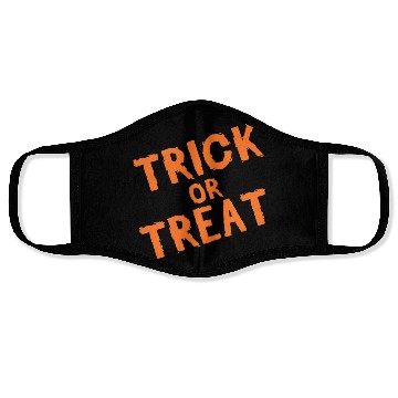 Discover Trick or treat Face Masks
