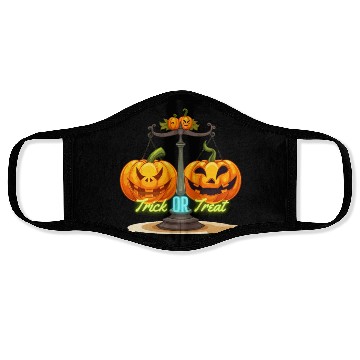 Discover Halloween - Trick or Treat Pumpkins Face Masks