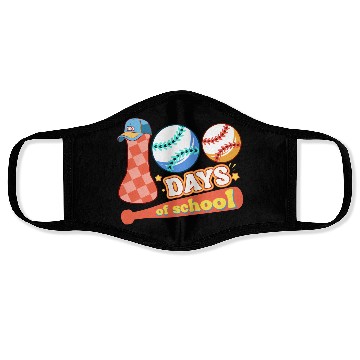 Discover 100 days of school Face Masks