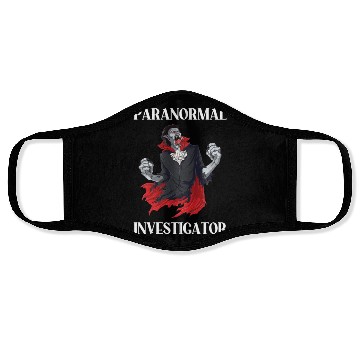 Discover Ghost Hunting Paranormal Investigator Face Masks
