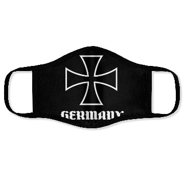 Discover Iron Cross Eisernes Kreuz Germany Face Masks