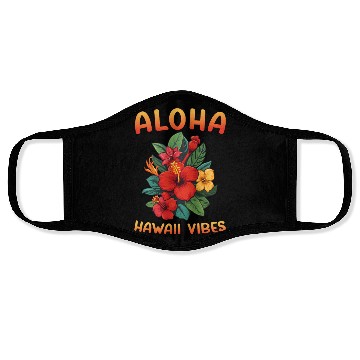 Discover Hawaii's Aloha Vibes and Hibiscus Magic Hawaii Face Masks