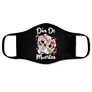 Discover Holiday All Saints Day Bones Skull Face Masks