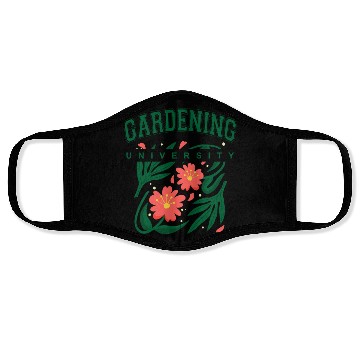 Discover Gardening University Design Face Masks