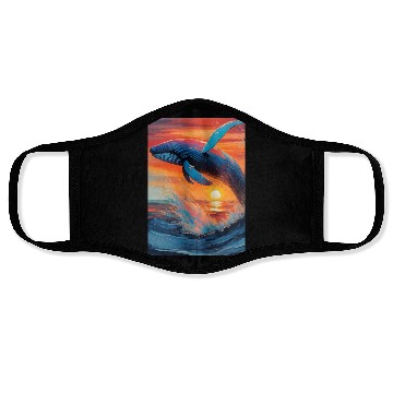 Discover Whale of A tale Face Masks