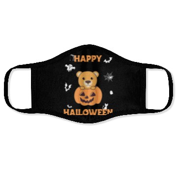 Discover Bear In Pumpkin Sweet Bears Happy Halloween Face Masks