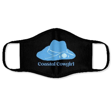 Discover Coastal Cowgirl Face Masks