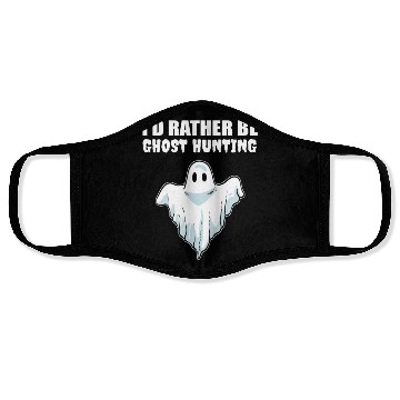 Discover Rather Ghost Hunting Halloween Master Gift Face Masks