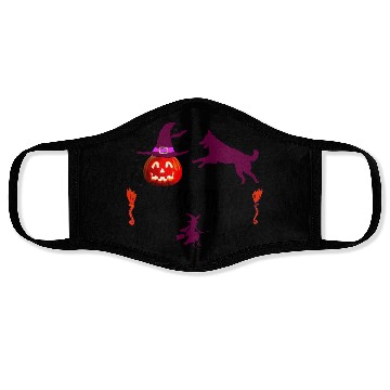 Discover Pumpkin Halloween Trick or Treat Hocus Pocus Dog Face Masks