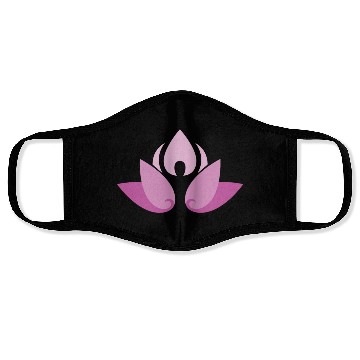 Discover Meditative Lotus Tranquility Design Face Masks