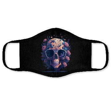 Discover Floral Skull | C06 Face Masks