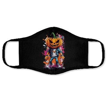 Discover Unleash Spooky Creativity: Colorful Graffiti Face Masks