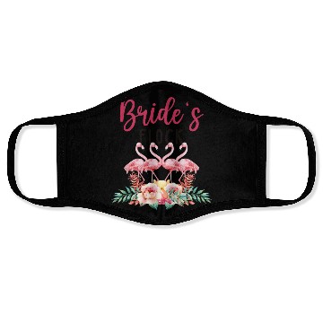 Discover Brides Flock Flamingo Tribe Bachelorette Party Face Masks
