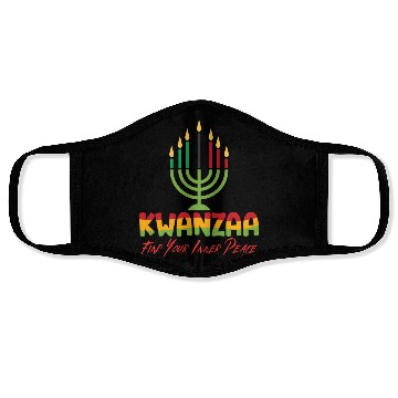 Discover Celebrate Kwanzaa, Embrace your Inner Peace Face Masks