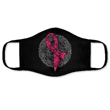 Discover Breast Cancer Mandala Face Masks
