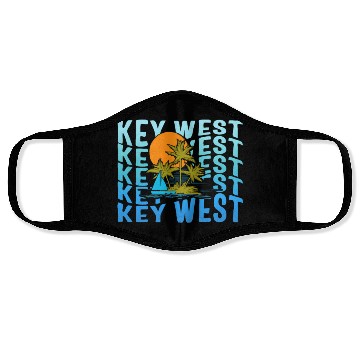 Discover Sailing Face Masks, Key West Face Masks, Boating Owner,