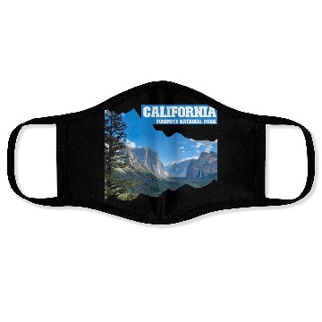 Discover California – Yosemite National Park Face Masks