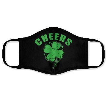 Discover Cheers St. Patricks Day Face Masks