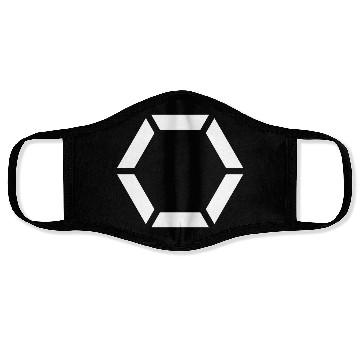 Discover White Hexagon Shape Face Masks