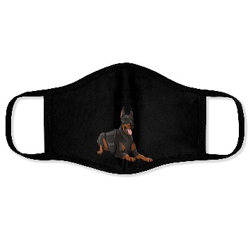 Discover I Can't I Have Plans With Doberman Face Masks